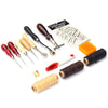 13Pcs Craft Hand Stitching Sewing Tools for Sewing Leather Stamping Leather Tools Set