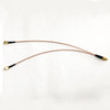 YANGCHENG One Point Two Type-Y 433MHZ GSM 700-2700MHz SMA Male to SMA Female Double-headed Coaxial RF Adapter Cable for FPV System