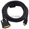 Premium 14Ft. HDMI Male to DVI Male Gold Adapter Cable HDTV 1080P LED LCD Cord