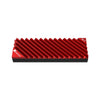 M.2-3 M.2 SSD Heat Sink Aluminum Heat Sink Tool-Free Design with Thermal Pad for M.2 2280 SSD Red