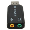 External USB 2.0 for 3D Virtual Audio Sound Card Adapter Converter 5.1CH