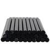 50pcs 7mm x 100mm Black Colored Glue Sticks Hot Melt Heavy Duty Refills for Glue Gun
