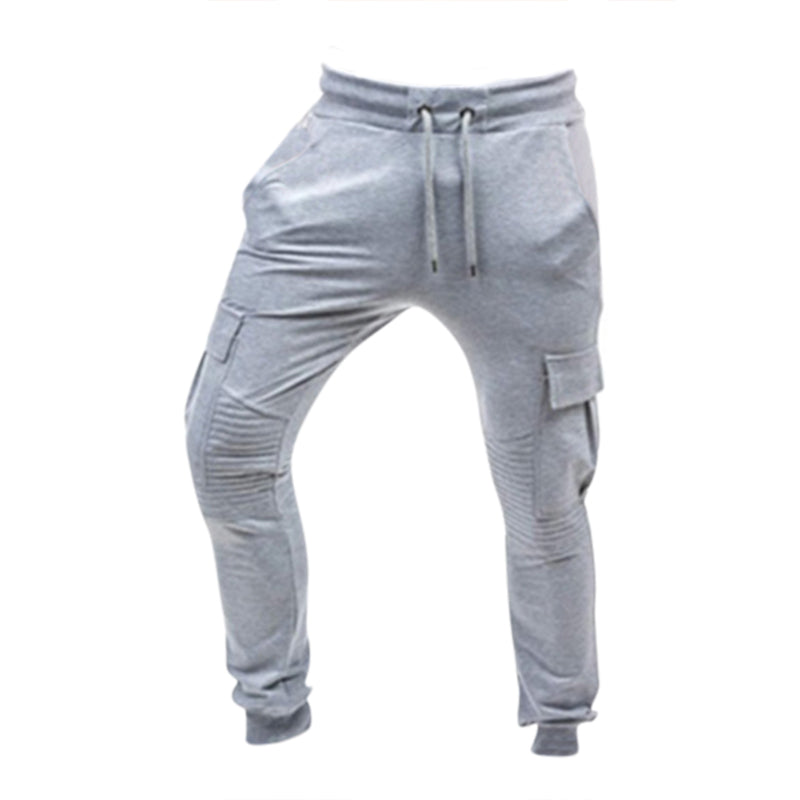 Men Gym Sport Running Baggy Pant Jogging Slim Fit M-3XL Casual Cargo Trousers