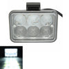 12V 18W 7000K Motorcycle Super Bright Spot Lightt LED Headlights Lens Side Six Lamp Lights