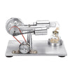 Low Noise Hot Air Stirling Engine Model With Light STEM Study Learning Supplies Collection Gift