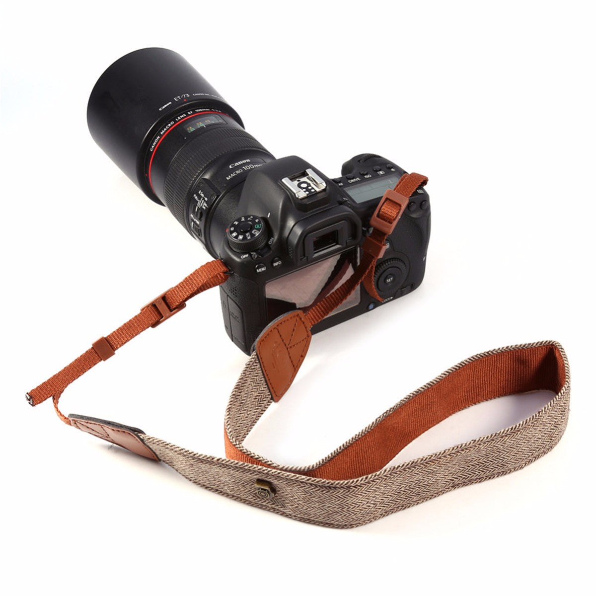 Adjustable Vintage Retro Style Shoulder Neck Strap Belt Sling for SLR DSLR Digital Cameras for Canon