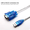 USB to RS232 COM Port Serial 9 Pin DB9 Adapter Cable Converter for Win 7