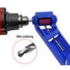Drillpro Replacement Portable Corundum Grinding Wheel for Drill Bit Sharpener