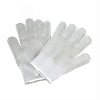 A Pair Steel Wire Safety Anti-cutting Gloves Gardening Work Outdoor Arm Sleeves Protection Tool