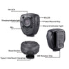 32GB Body Camera Police Civilian Patrol Portable Body Camera 1080P Night Vision 6 Hours Battery Life Audio Recording Wearable Video Recorder Anti-Theft