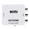 Mini Composite AV CVBS Video Adapter 720p 1080p RCA to HDMI Converter