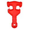 Effetool Pail Opener Double-end Plastic Bucket Paint Barrel Can Lid Opener Wrench Tool Red
