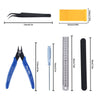 Model Basic Tool Set Model Tools Kit Hobby Building Tools Craft Set for Basic Model Building, Repairing and Fixing