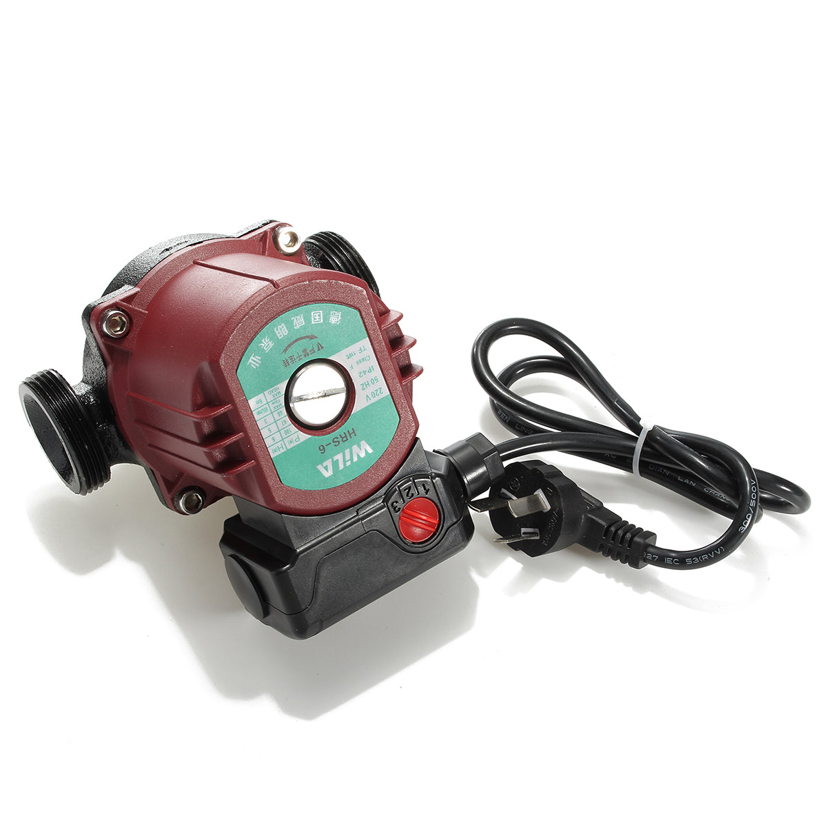 100W pump 1.5-inch floor heating and large flow shield pump central heating circulation pump