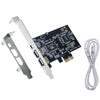 Firewire PCI-E to 1394 Firewire Card Pci-Ex1 to IEEE 1394 3-Port Firewire Card Support 1440X1080 Resolution with 0.8M 1394 Cable