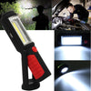 COB LED Magnetic Stand Handing Swivel Hook Light Inspection Rechargeable Torch