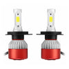 Pair COB LED Car Headlights H1 H3 H4 H7 H11 H13 9005 9006 9007 9012 60W 7200LM 6000K White