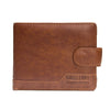 Genuine Leather Short Multi-card Slots Casual Hasp Wallet For Men