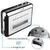 Portable USB Cassette Tape Player Capture MP3 Audio Music, Compatible with Laptop and Personal Computer, Convert Walkman Tape Cassette to MP3 Format