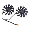 Graphics Card Cooling Fan DC12V Video Card Fans GPU Cooler 75Mm HA8010H12F-Z for MSI GTX660 GTX670 GTX680 R6790 Cards