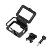 PULUZ PU532B For GoPro HERO 9 Black ABS Plastic Border Frame Mount Protective Case with Buckle Basic Mount & Screw