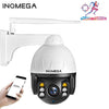 INQMEGA Cloud 1080P PTZ Full-color Night Vision IP Camera WIFI Auto Tracking 4X Digital Zoom
