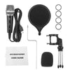 ARCHEER USB Condenser Studio Microphone PC Live Recording Mic for YouTube Streaming Broadcast Gaming for Windows Laptop MAC