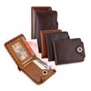 Men Genuine Leather Vintage Wallet Leisure Business Purse Card Holder