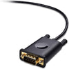USB to Serial Adapter Cable (USB to RS232 / USB to DB9) 3 Feet