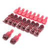 Excellway® TC01 60pcs T-Tap Male Female Insulated Wire Quick Splice Terminal Connectors Set