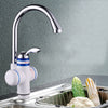 220V 3000W Instant Electric Heating Tap Tankless Electric Water Heater Faucet Bottom Water Inlet