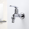 FRAP F522 High Quality Brass Copper Wall Mounted Silver Faucet Washing Machine Faucet