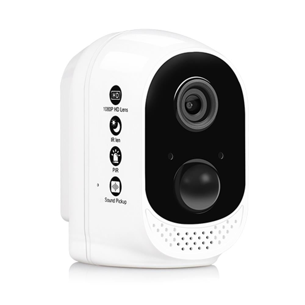 Hiseeu Rechargeable Battery Powered WiFi IP Camera Wireless 1080P PIR Alarm CCTV Home Security Cam
