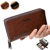 PU Clucth Wallets Handy Bags Phone Card Holder Wallet for Men