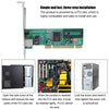 10/100/1000Mbps PCI Wireless Network Card PCI Network Card Gigabit Ethernet Internet Cafe for Office