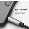 QGEEM QG-AU08 Earphone Extension Cable 3.5mm Aux Audio Jack Cable Headphone Splitter For PC Tablet Laptop MP3 MP4 Speaker (0.15M)