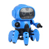 DIY Stem 6-Legged Gesture Sensing Infrared Avoid Obstacle Walking Robot Toy