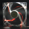 120Mm Red Leds Cooling Fan for Computer PC Cases, CPU Coolers and Radiators