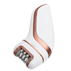 Hizek 3 in 1 Portable Epilator Cordless Electric Shaver Foot Callus Remover for Women for Arm Armpit Bikini Leg Hair Remover