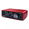 Focusrite Scarlett Solo Sound Card (3rd gen) USB Audio Interface 24-Bit / 192KHZ Sound Card Ad-Converter for microphone Recording