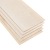 310x100mm 5Pcs Balsa Wood Sheet 7 Thickness Light Wooden Plate for DIY Airplane Boat House Ship Model