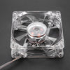 USB Coolling Fan, LED CPU Cooling Fan, 8Cm for PC Computer