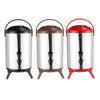 Electric Hot Bucket Faucet Stainless Steel Double Thermostat Coffee Milk Tea Bucket Water Boiler