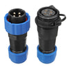 1 Pair Waterproof Aviation Connector Plug with Socket SD20-4 4 Pin IP68 F3F7 O5P3