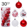30 Pcs 6cm Christmas Balls Ornaments for Xmas Tree - Shatterproof Christmas Tree Decorations Hanging