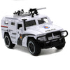 1:32 Toy Car Model Car Vehicles Police car Cool Music & Light Pull Back Vehicles Aluminium Alloy