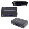 4 Port AV Audio Video RCA 4 Input 1 Output Switcher Switch Selector Splitter Box