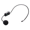 Bakeey Portable FM Wireless Microphone Headset Megaphone Radio Mic for Loudspeaker for Teaching Tour Guide Meeting (Black)