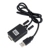 USB to RS232 Serial 9 Pin COM Port DB9 Converter Cable Adapter for PC Computer,1#