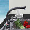 FRAP F5408 Kitchen Double Handles Hot and Cold Water Faucet Single Hole Mixer Faucet